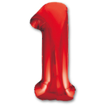 К ЦИФРА 1  40" Red