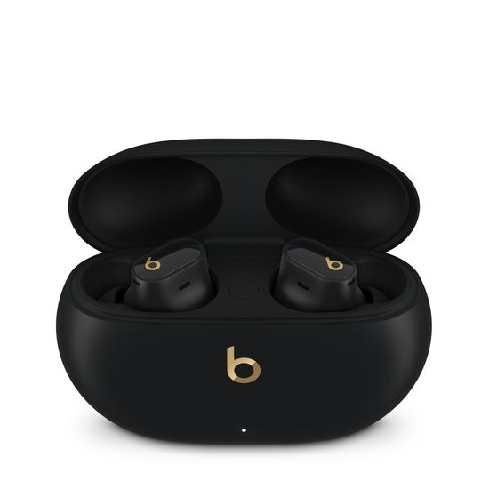 Beats Studio Buds + беспроводные наушники с шумоподавлением, черный/золотой