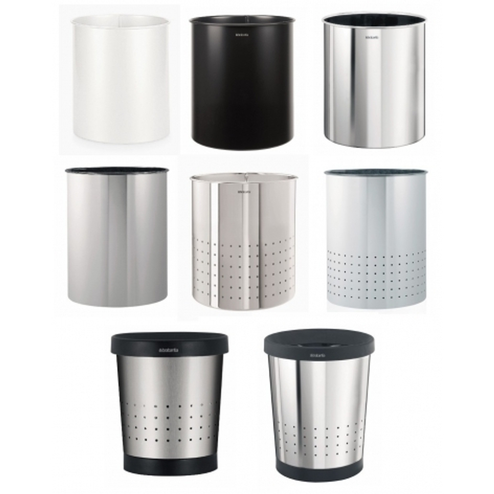 Корзина для бумаг 11л Brabantia Стальной полированный