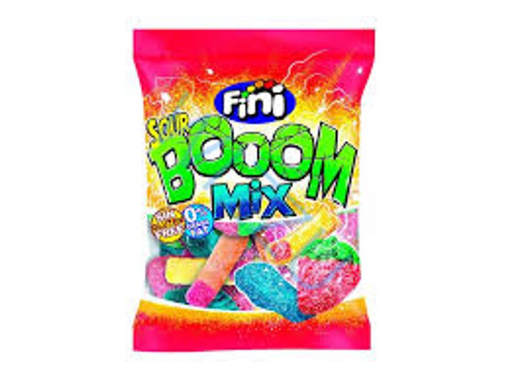 Жевательный мармелад Fini Sour Boom Mix, 100 г