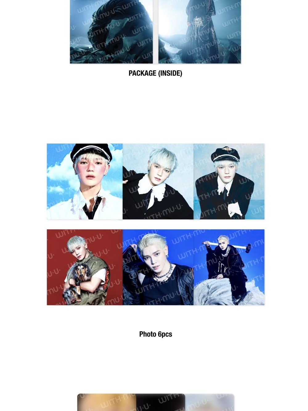 товары TAEYONG - WYLD 1st ALBUM OFFICIAL MD WYLD: PHOTO SET