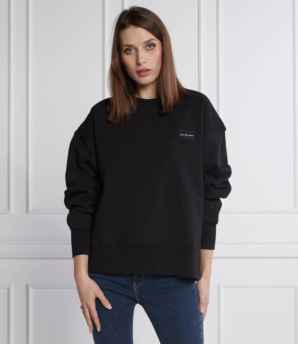 Худи badge CALVIN KLEIN JEANS - черный(J20J219755)