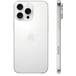 Смартфон Apple iPhone 16 Pro Max 512GB, Nano-SIM + eSIM, White Titanium (Титановый белый)