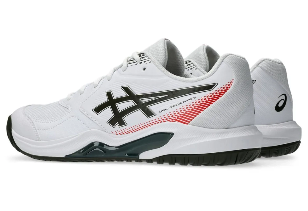 Теннисные кроссовки Asics Gel-Dedicate 9 - white/vintage khaki