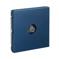 Розетка телевизионная проходная 4DB Systeme Electric ArtGallery Аквамарин GAL001192