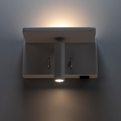 Citilux Декарт CL704370 LED USB QI Светильник поворотный Белый