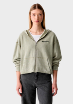 Толстовка KARL LAGERFELD JEANS Washed Zip Through Hoodie
