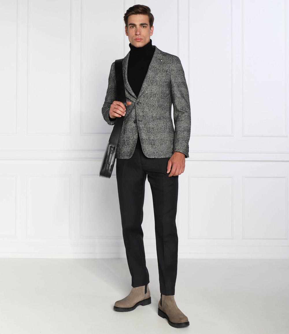 гольф salim rollneck Oscar Jacobson - черный(67624954)
