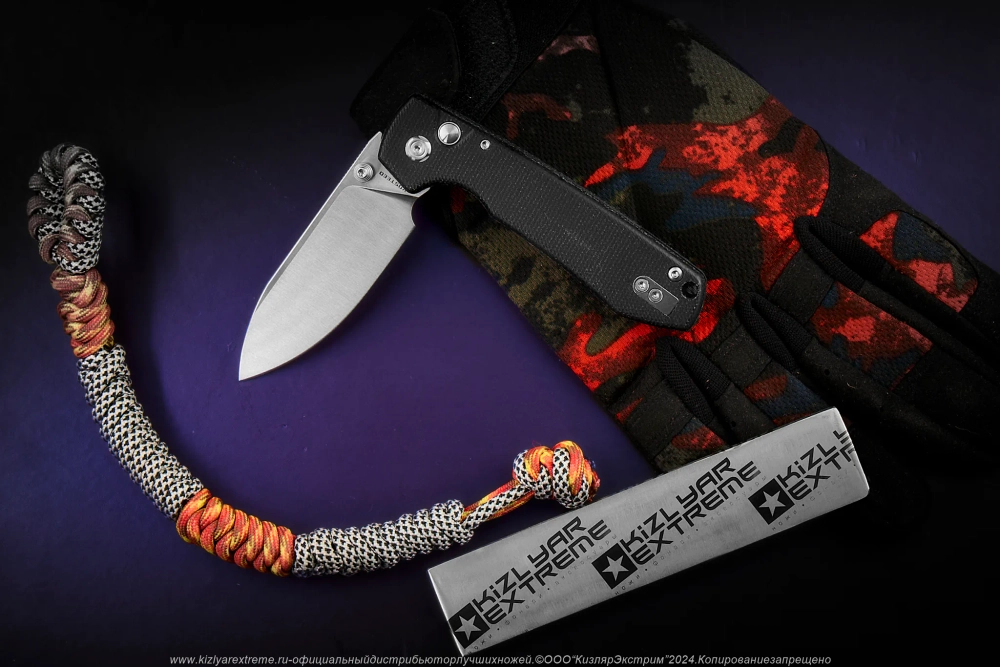 Нож Vosteed Raccoon сталь 14C28N Satin рукоять Black Micarta