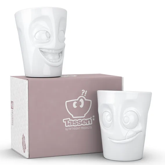 Набор из 2-х кружек Tassen Joking & Tasty 350 мл