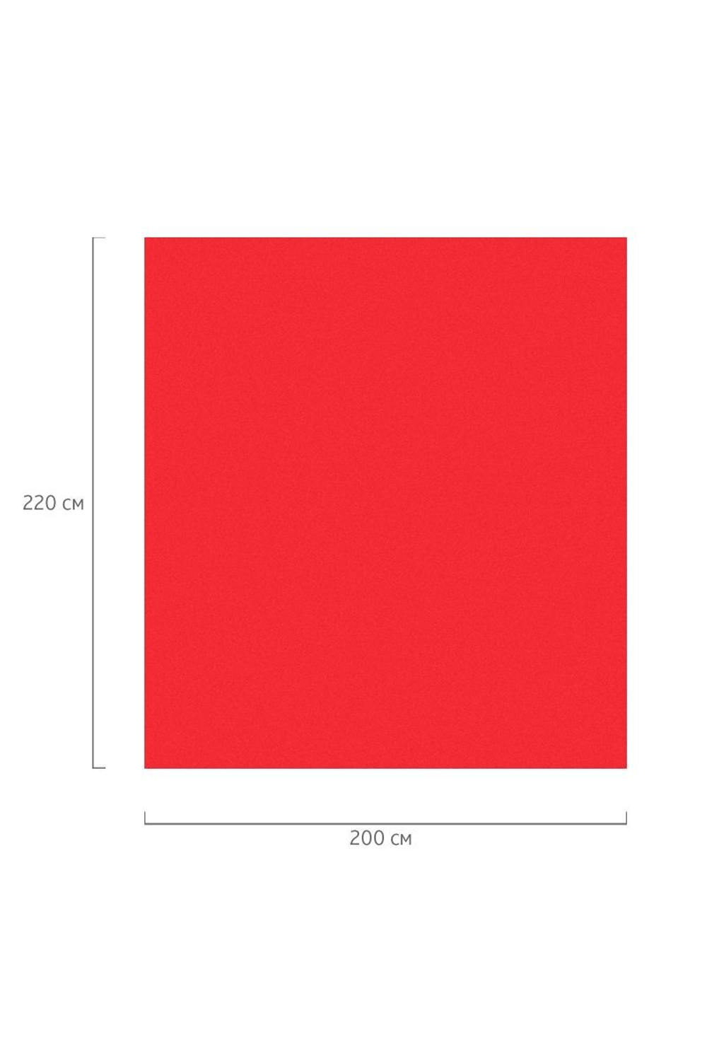 Красная простыня для секса из ПВХ - 220 х 200 см. (Цвет: красный)