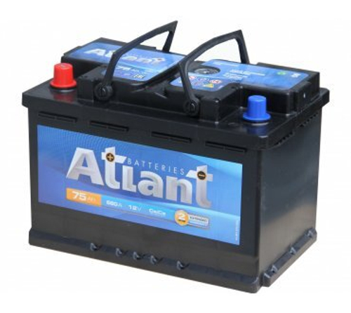 Купить Аккумулятор 6СТ-75 А.ч., п.п., L+, ATLANT Extra Power