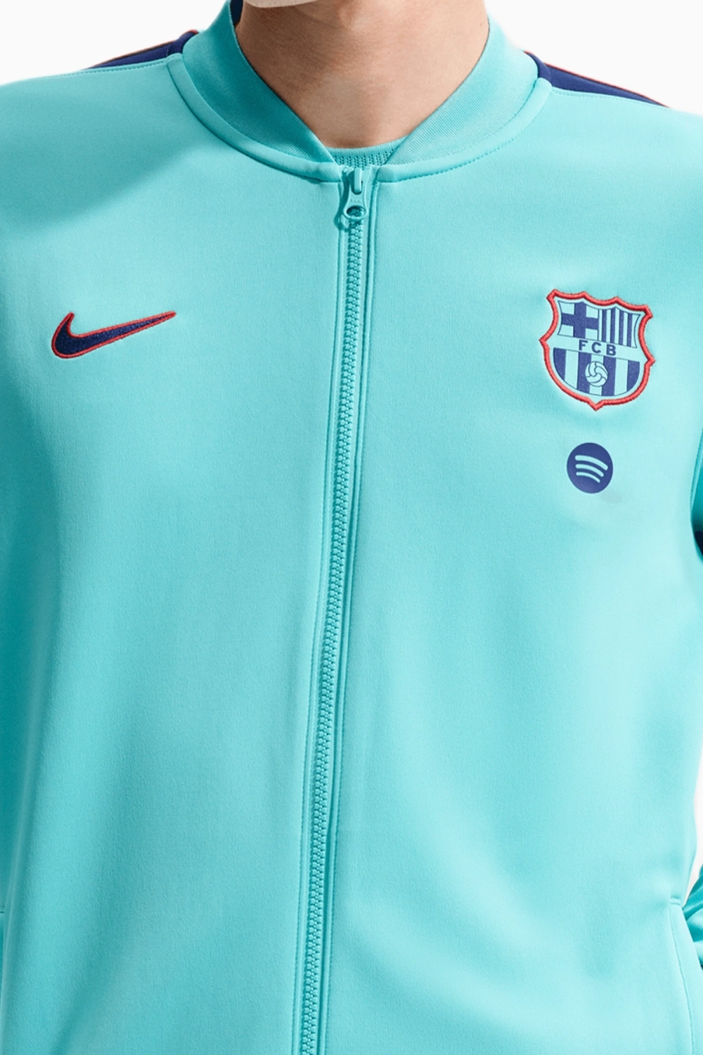 Кофта Nike FC Barcelona 26/27 Strike - бирюзовый