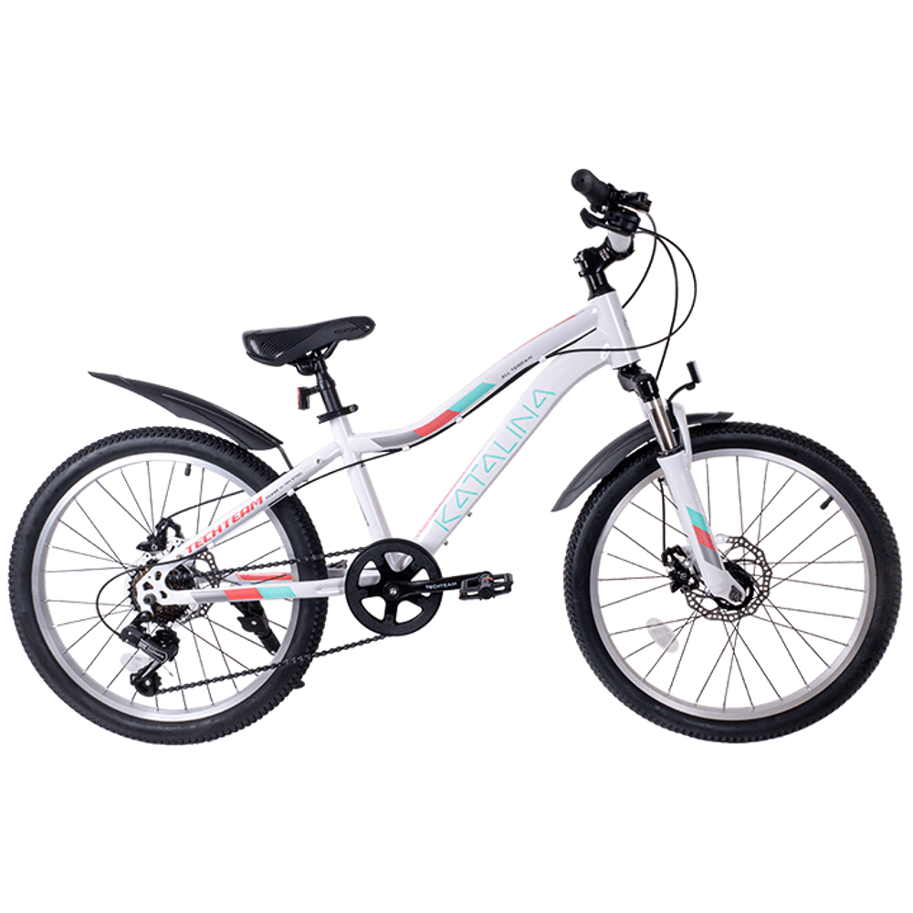 Велосипед TechTeam Katalina 20"х11" белый 2023