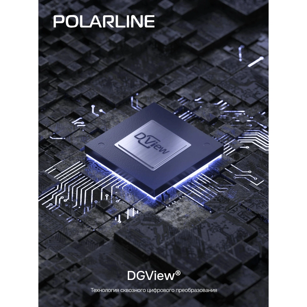 Телевизор PolarLine 65PQ71STC-SM 65" 4K Ultra HD QLED Smart Frameless черный/серебристый