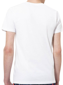 Мужская теннисная футболка Australian Graphic Play T-Shirt - bianco