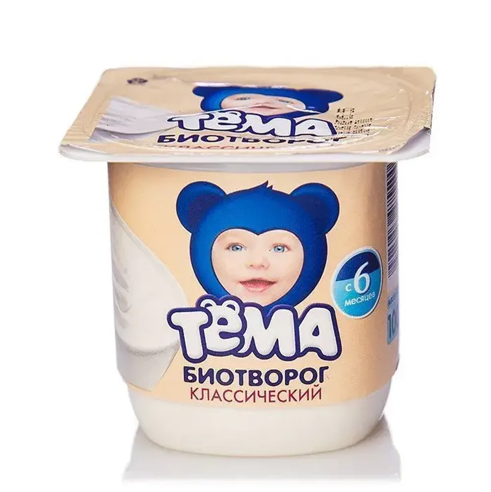 Биотворог Тема Классический 5% 100гр