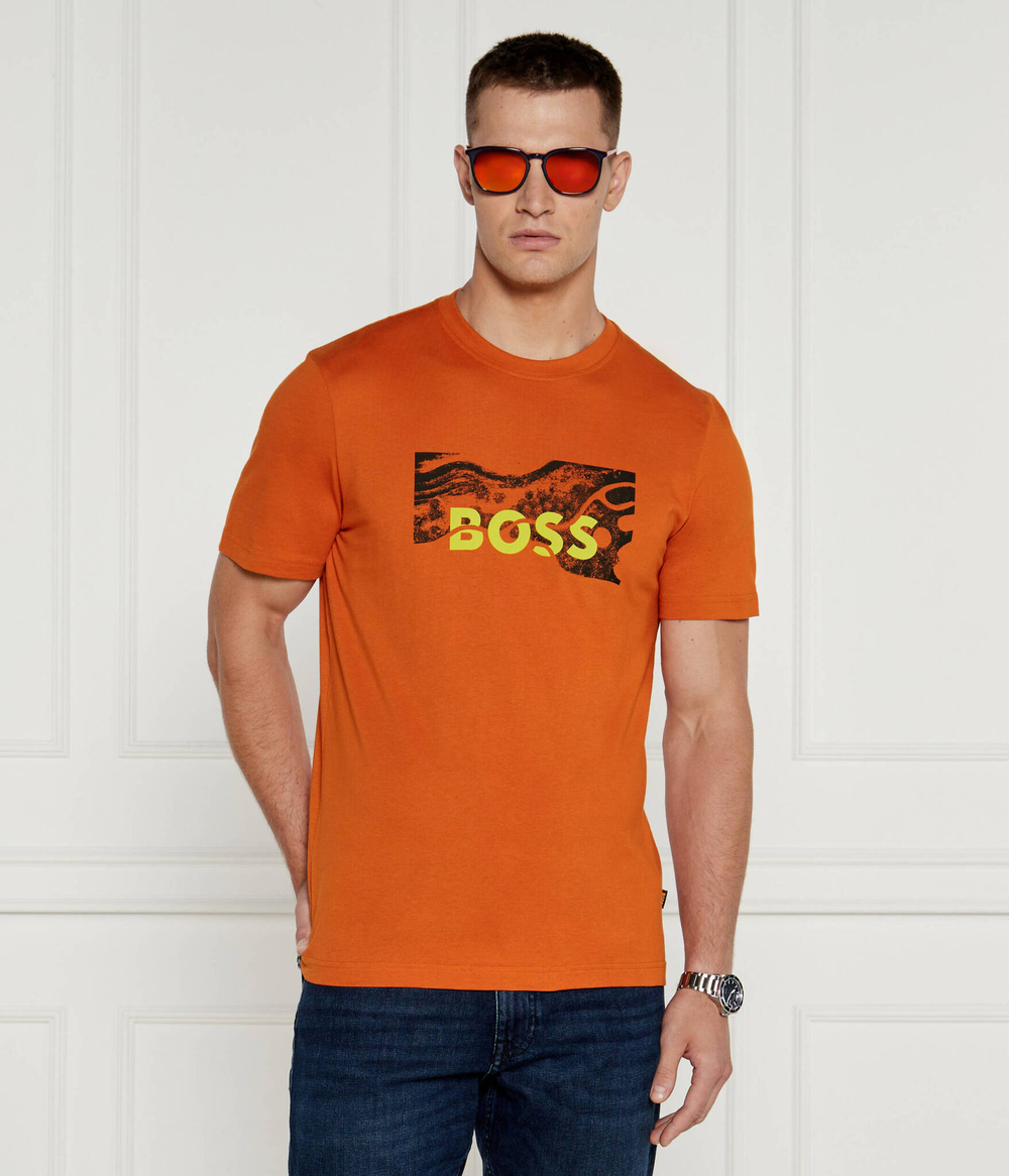 Футболка Te_Building BOSS ORANGE - оранжевый(50522767)