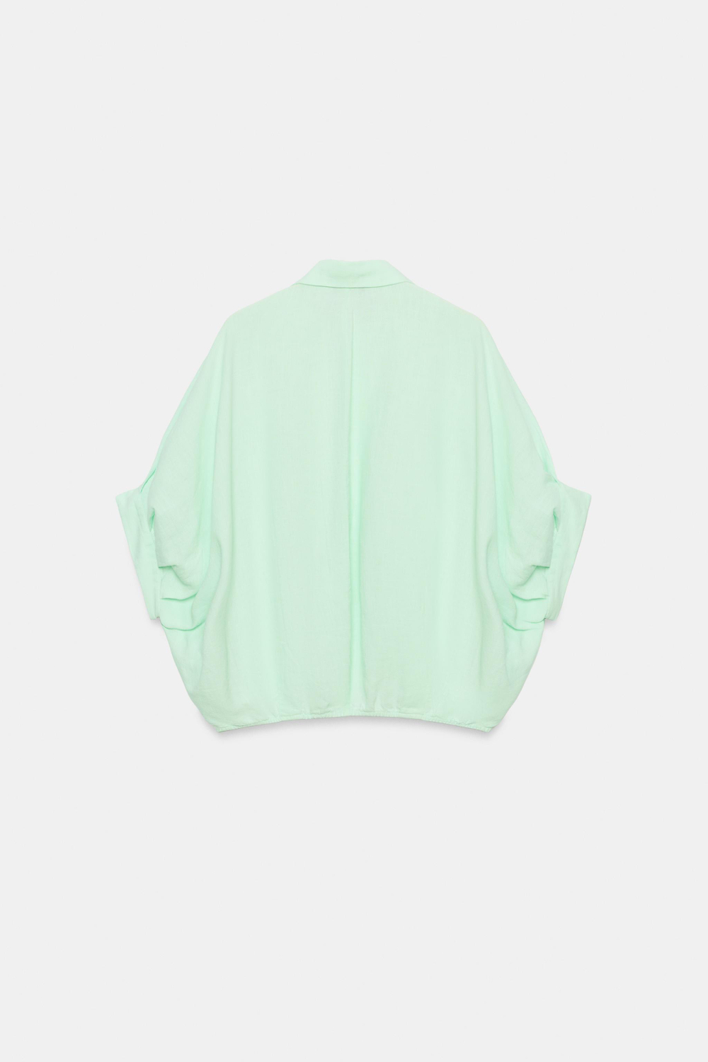РУБАШКА ОБЪЕМНОГО КРОЯ — ZARA