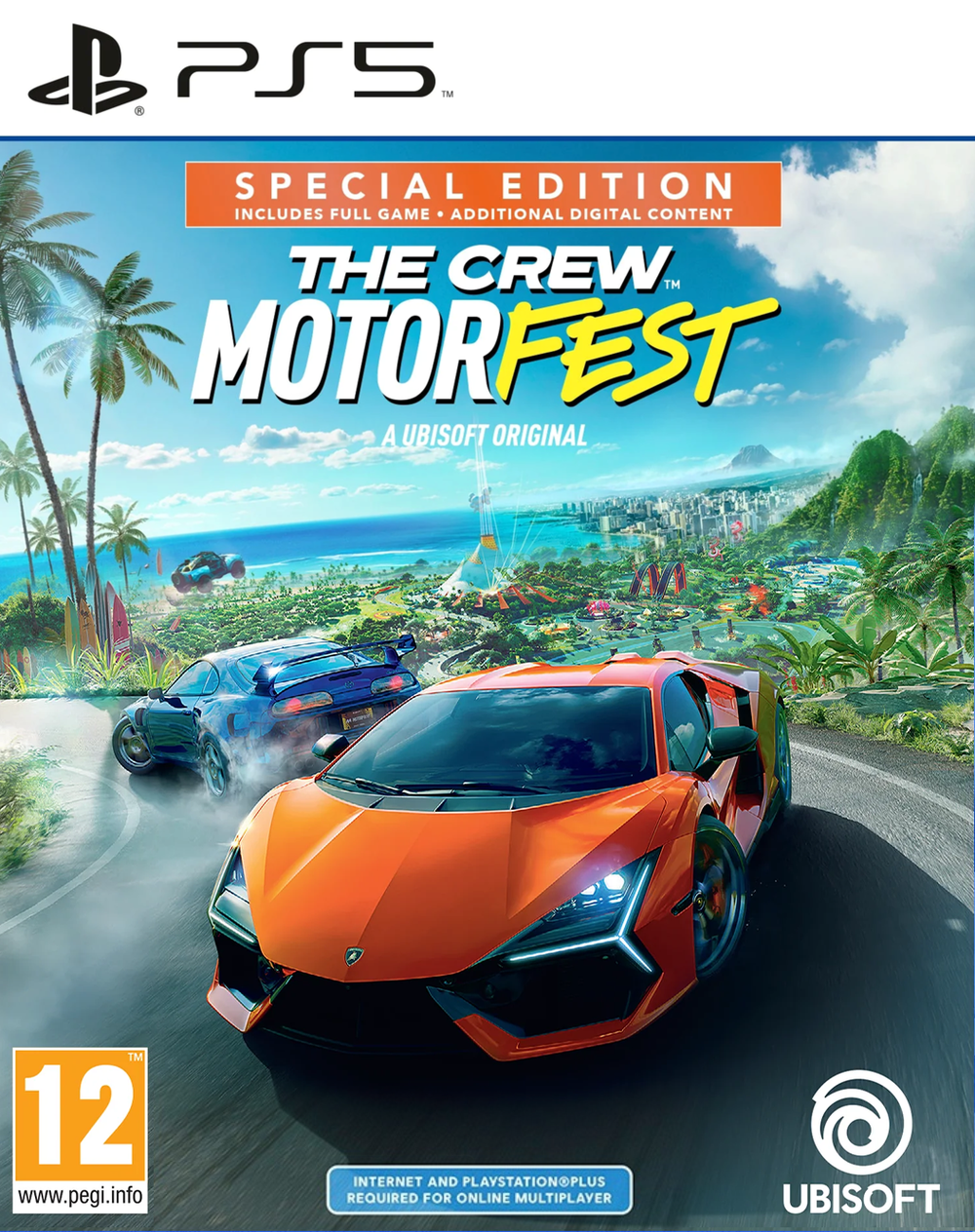 The Crew: Motorfest Специальное издание (диск для PS5, интерфейс и субтитры на русском языке)