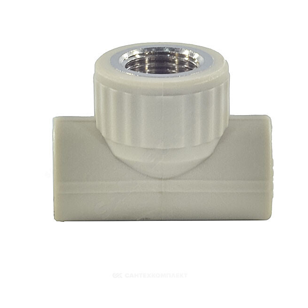 Тройник PP-R комбинированный серый Дн 32х1" ВР VALFEX 10127032Г