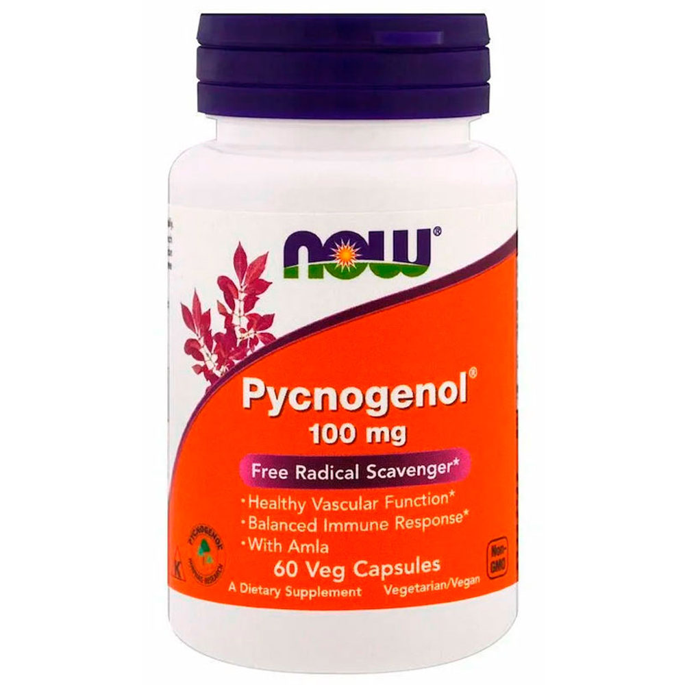 NOW Pycnogenol 100 мг (60 капс.)