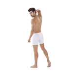 Белые удлиненные трусы-боксеры Classic Match Long Boxer (Размер: S) (Цвет: белый)