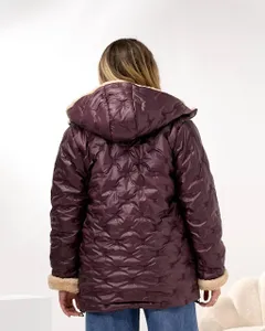 Куртка с мехом УК-4431-3 Фабрика Моды