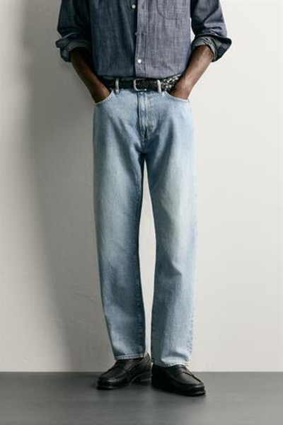 ЛЕГКИЕ ДЖИНСЫ REGULAR FIT — ZARA