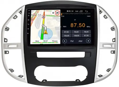 Магнитола для Mercedes-Benz Vito 2014+ - Parafar PF477FHD на Android 13, CarPlay, 4G SIM-слот