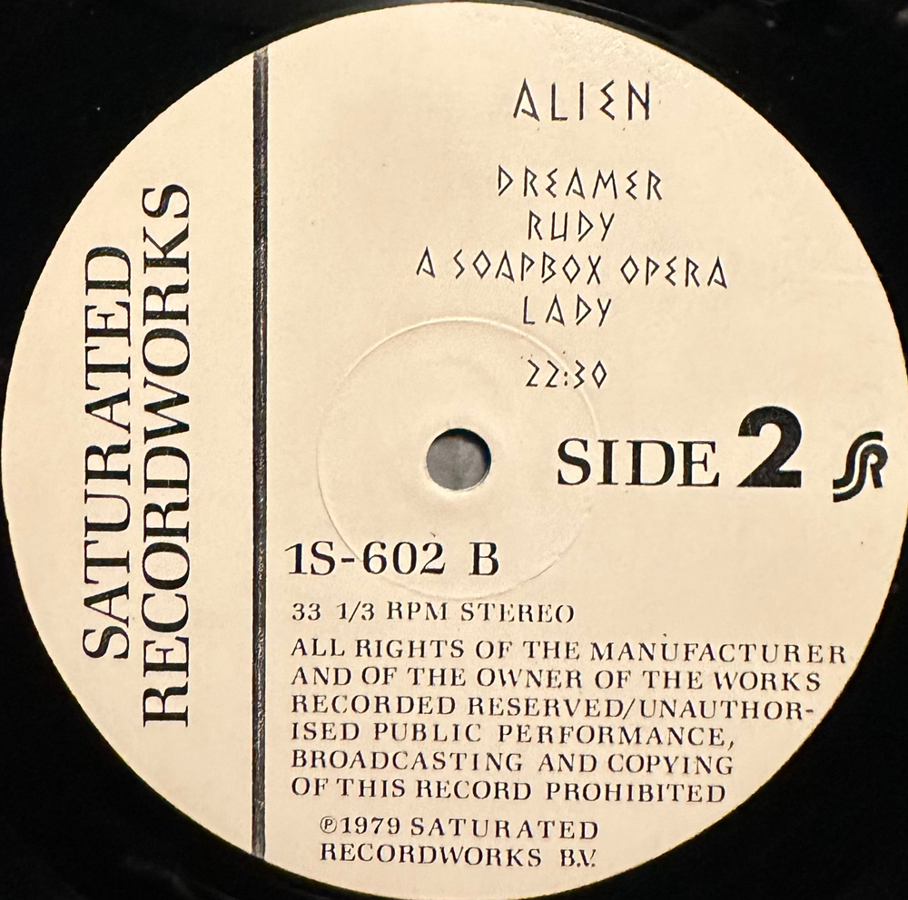 Supertramp- Alien (Австралия 1979г.)