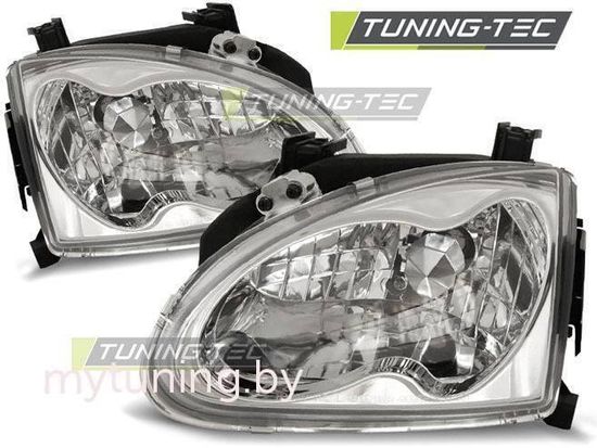 Передние фары Honda CRX DEL SOL chrome
