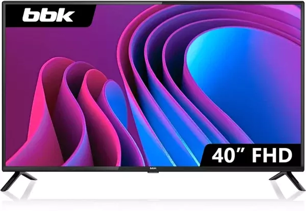 Телевизор 40" BBK 40LEM-9101/FTS2C черный