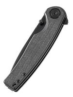 Нож складной GhostBlade Moroi, сталь D2, 58-62 HRC, Spear-point, рукоять микарта чёрная, замок Liner lock, 96 г