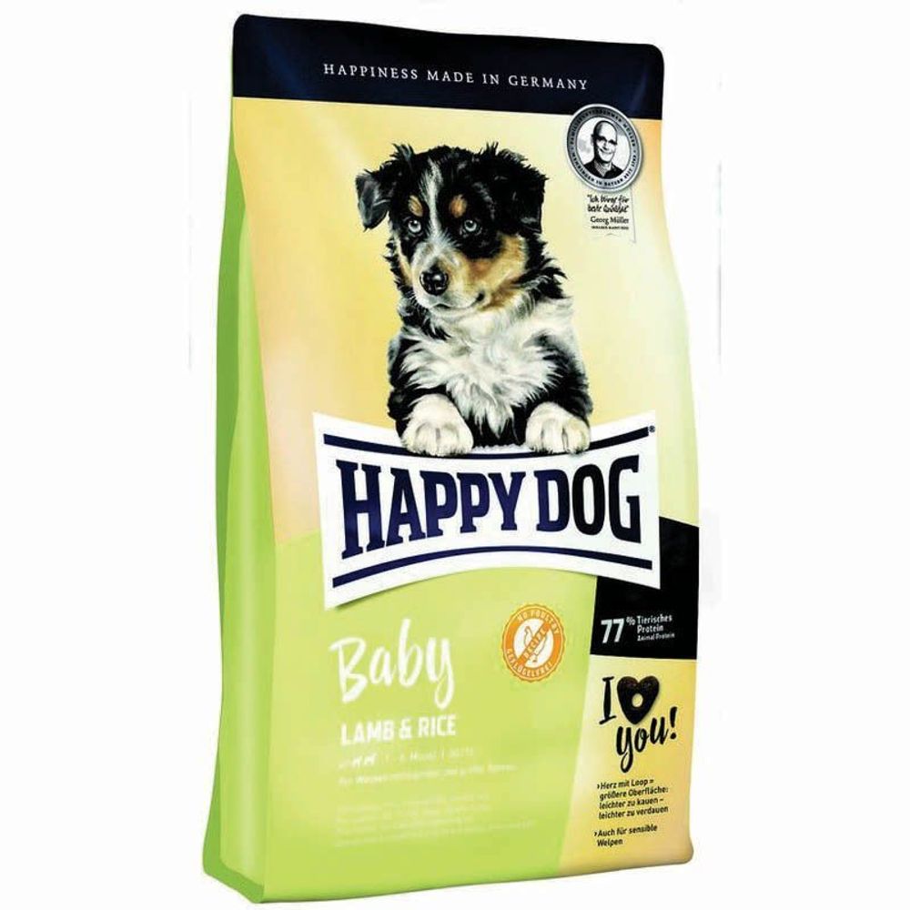 Сухой корм Happy Dog Baby Lamb & Rice для щенков от 1 до 6 месяцев с ягненком и рисом 4 кг Сухой корм Happy Dog Baby Lamb & Rice для щенков от 1 до 6 месяцев с ягненком и рисом 4 кг
