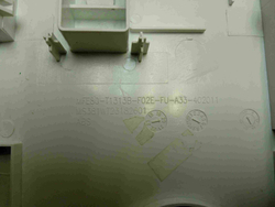 WM-E712SMA/WW кт194 Лицевая панель для стиральной машины Dexp WM-E712SMA/WW б/у