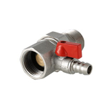 Сгон-отсекатель раз. Valtec 1" с дрен краном 08852
