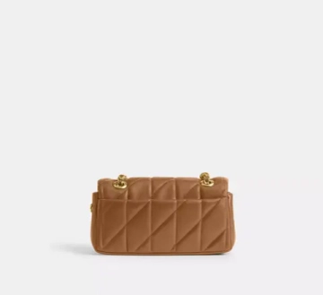 COACH СУМКА ЧЕРЕЗ ПЛЕЧО TABBY 20 С МЯГКОЙ ПОДКЛАДКОЙ, МЕДОВО-КОРИЧНЕВЫЙ