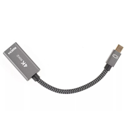 Переходник Telecom Адаптер miniDP --> HDMI-F 0.15м , оплетка, 4K@60Hz [7958820049873] TA565