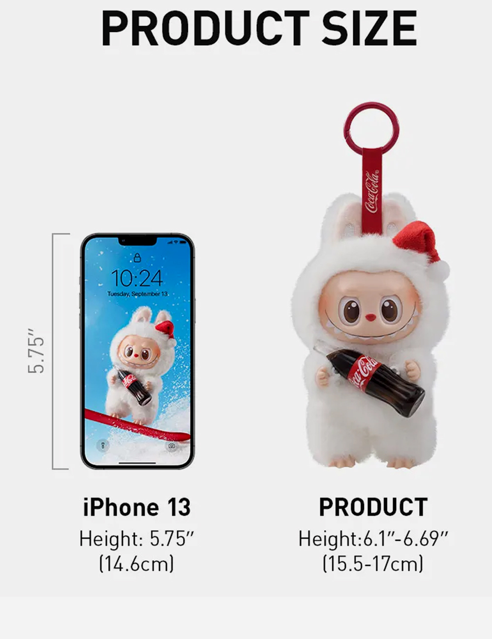 Pop Mart Labubu The Monsters Coca Cola Series Happy Factor (PPMT-2412-0028)