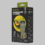 Фонарь тактический подствольный Armytek F07501WO Dobermann Pro Magnet USB Olive (теплый свет)