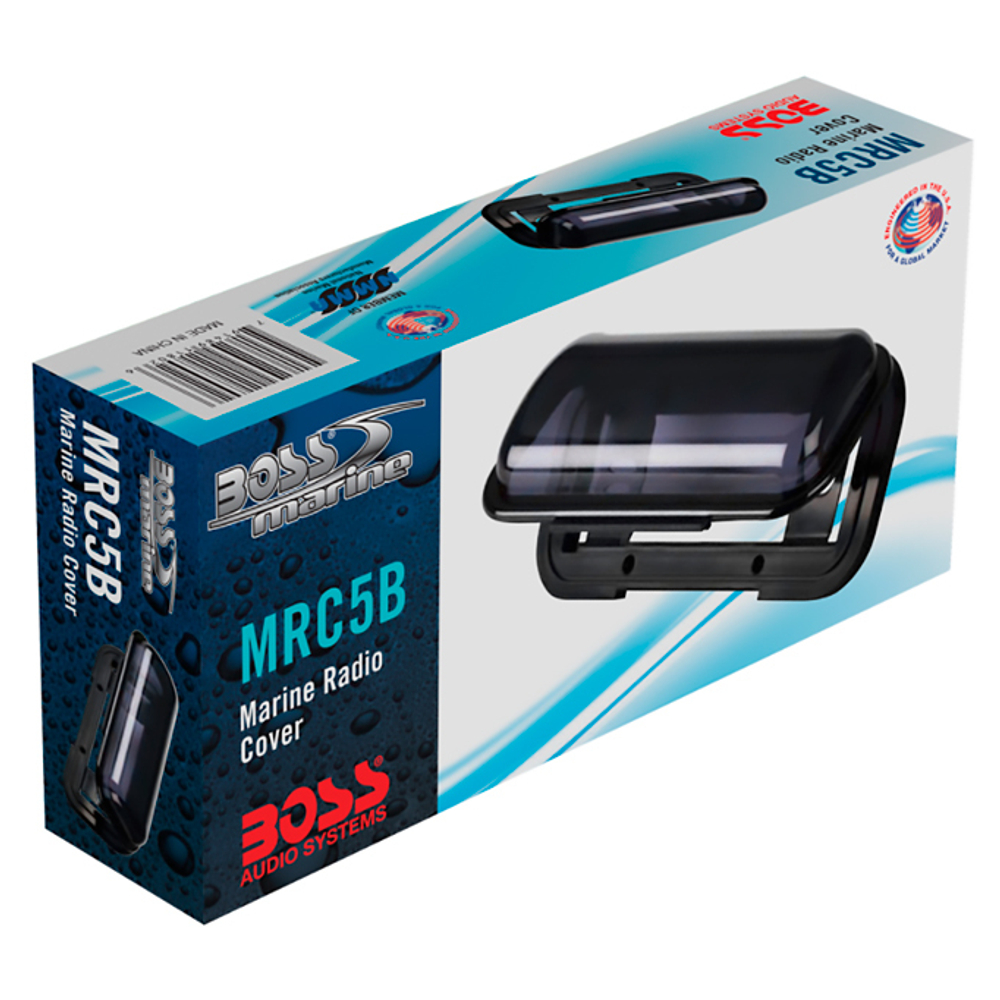 Крышка для магнитолы BOSS MARINE MRC5B, влагозащищенная