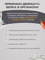Протеин сывороточный с клубникой 1020 гр