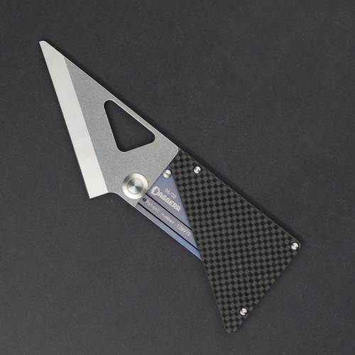 Нож-карта / Cardknife синий, сталь VG10