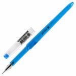 Ручка гелевая BRAUBERG DIAMOND NEON, 1шт, ЧЕРНАЯ, корпус ассорти, игольчатый узел 0,5 мм, линия письма 0,25 мм, 144132