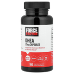 Force Factor, ДГЭА, 25 мг, 100 растительных капсул