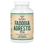 Double Wood Supplements, фадогия (Fadogia arestis), 180 капсул (300 мг в 1 капсуле)