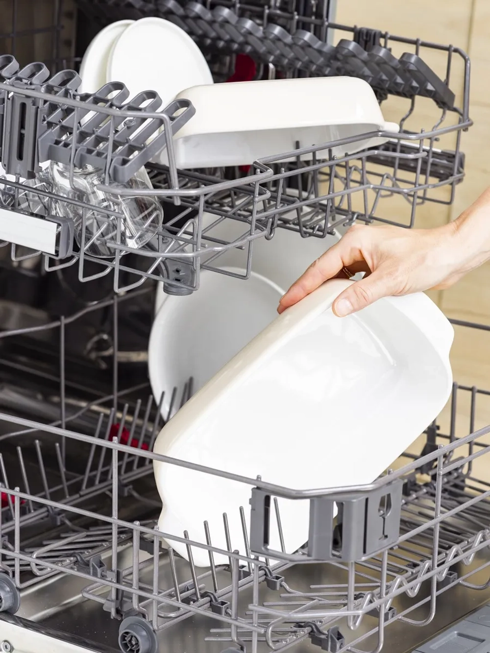 KitchenAid Керамическое блюдо 40x25x8,8 см + крышка миндальный крем EAN 4894871028708