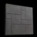 Плитка полимерпесчаная серая 450*450*30 (5 шт/м2)