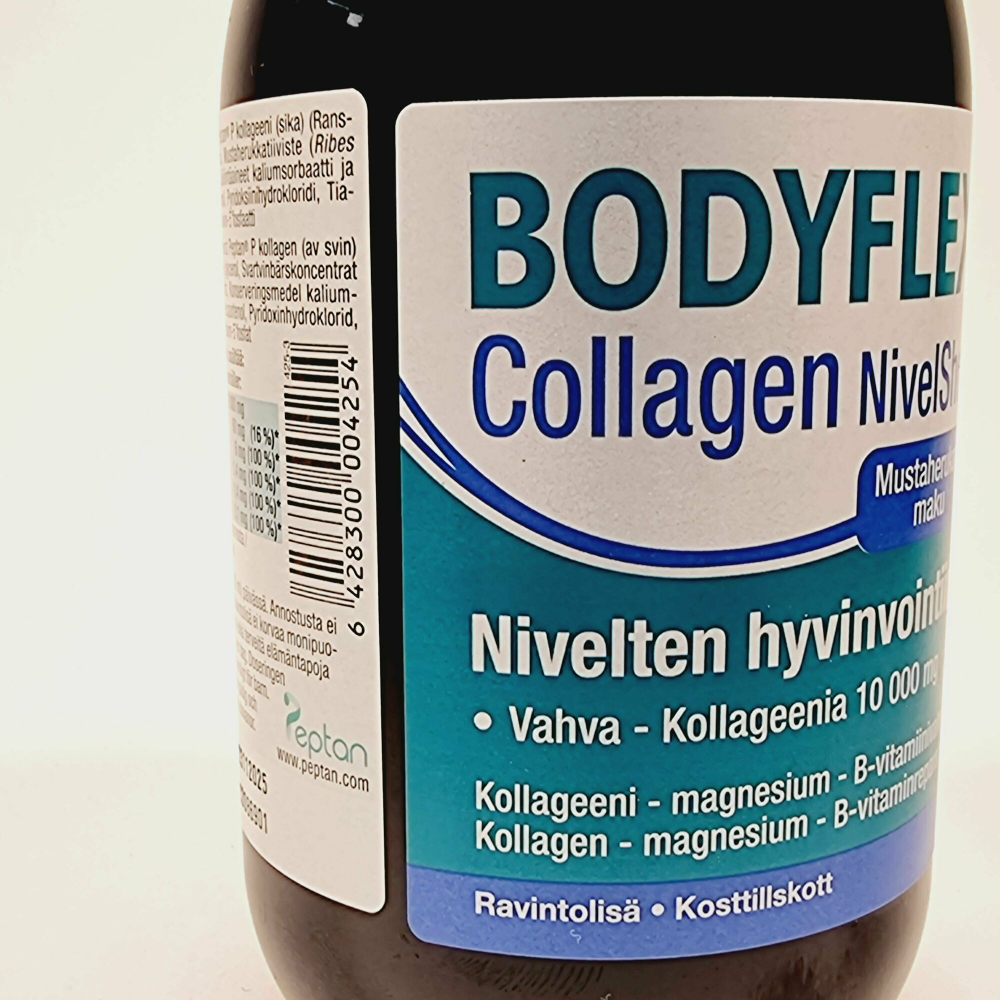 Коллаген Bodyflex Collagen с магнием и витаминами группы В 500 мл (из Финляндии)